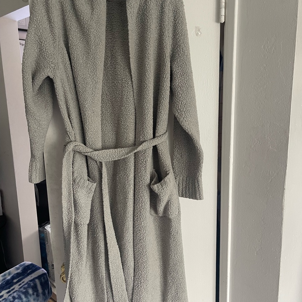 SKIMS Textured Gray Loungewear